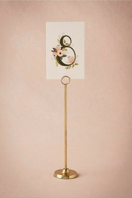 Reception Table Decor