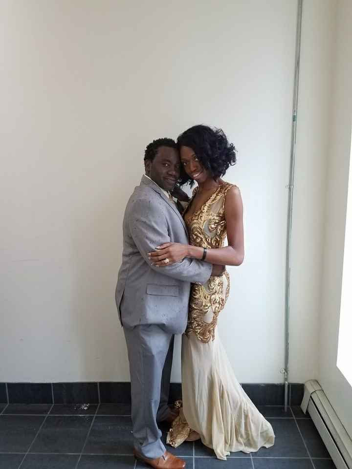 I'm having a vow renewal on Thursday, cause we got married today