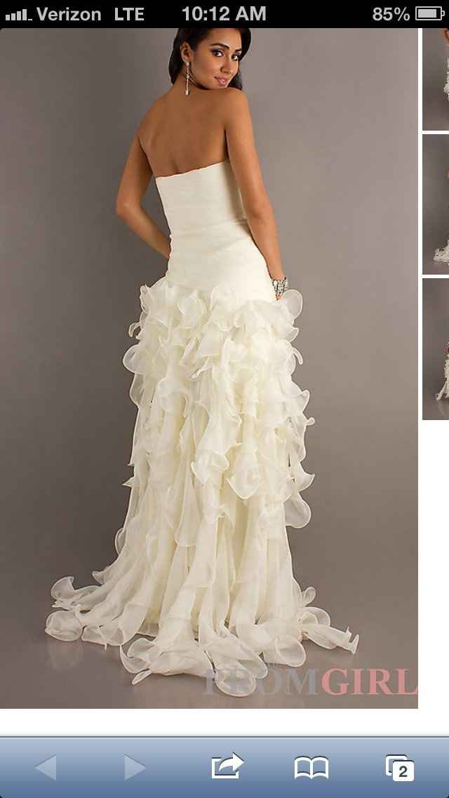 Said YES to the dress...Champagne wedding on a beer budget (insider btwn me & FH)
