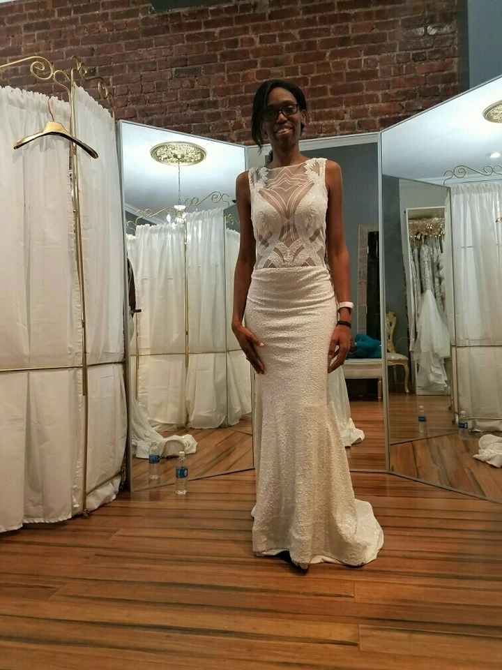 I said YES YES YES to the dress!