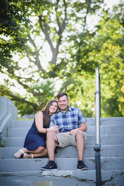 amusement park engagement pics!