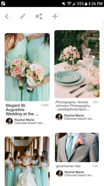 Pastel Wedding Color Palette opinion?