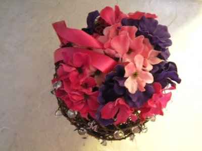 Have any of you made your own Kissing Balls? ....Updated, with **pics** Heres mine!