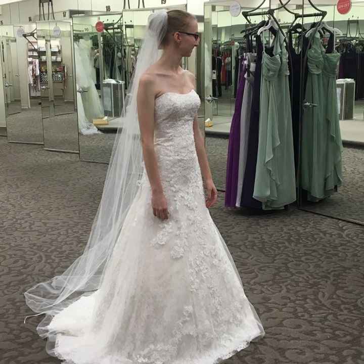 My dress is in...now I want to see yours!