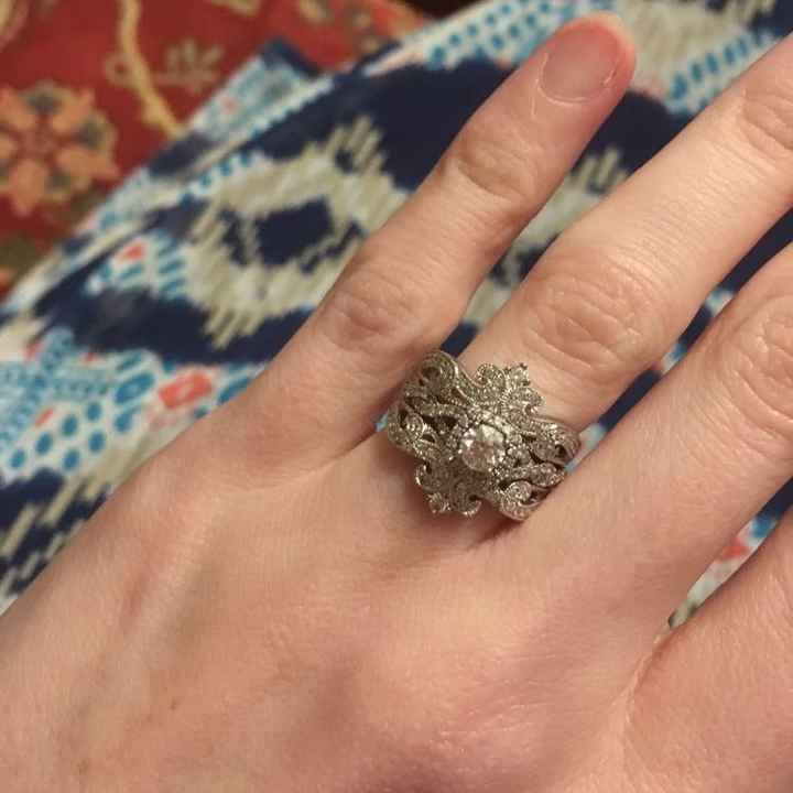 Let's see your engagement rings