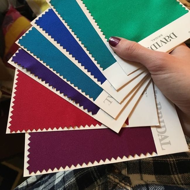 Show me your wedding inspiration with color palette