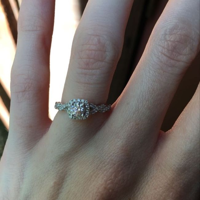 Let's see those beautiful rings lady's!