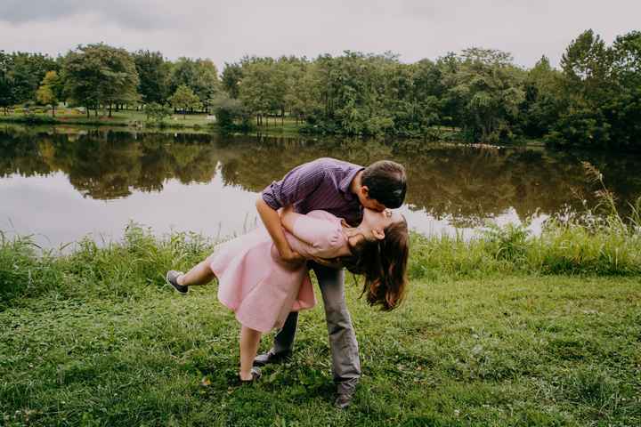 Show your favorite engagement photo