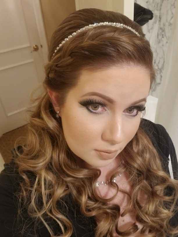 Wedding day hair - 1
