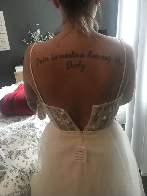 Surprise detail on my wedding dress!!! - 2