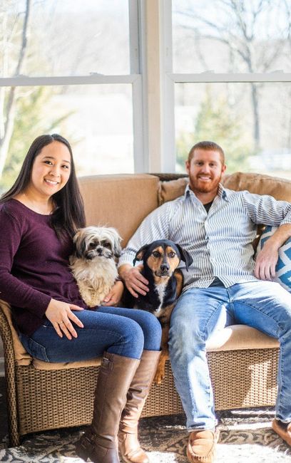 Engagement pics with our pup!!! - 1