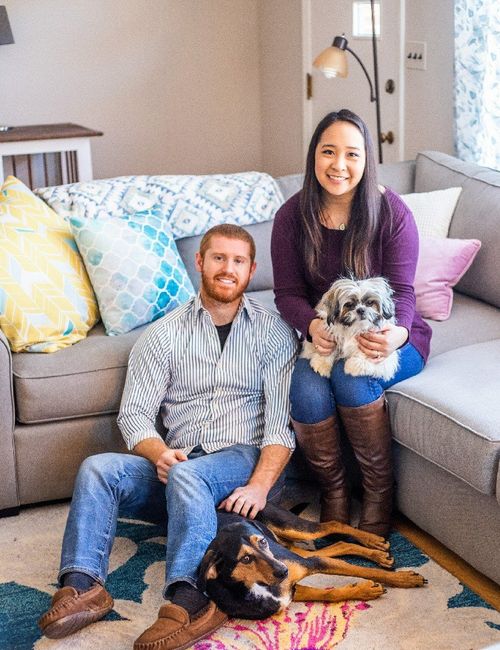 Engagement pics with our pup!!! - 2