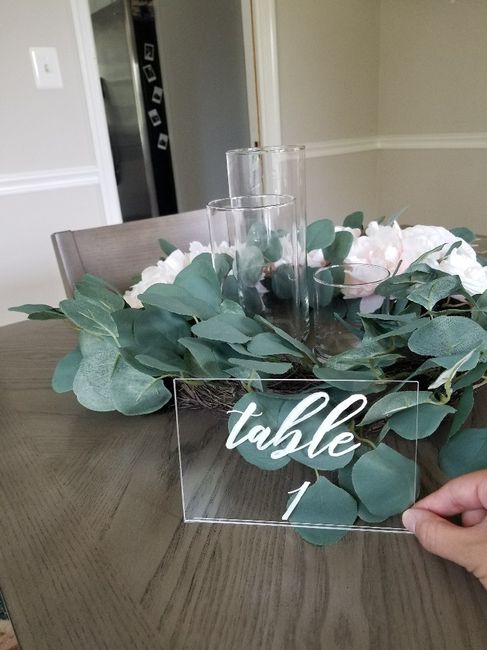 diy Wedding signs & Boutinneires 3