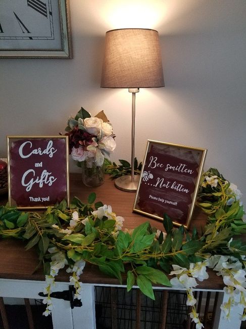 diy Wedding signs & Boutinneires 5