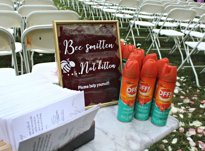 Bug repellent ideas for outdoor wedding? 1