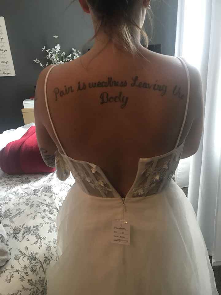 Surprise detail on my wedding dress!!! - 2