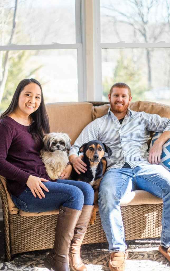 Engagement pics with our pup!!! - 1
