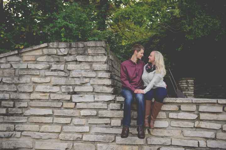 Did you do an engagement photo session?
