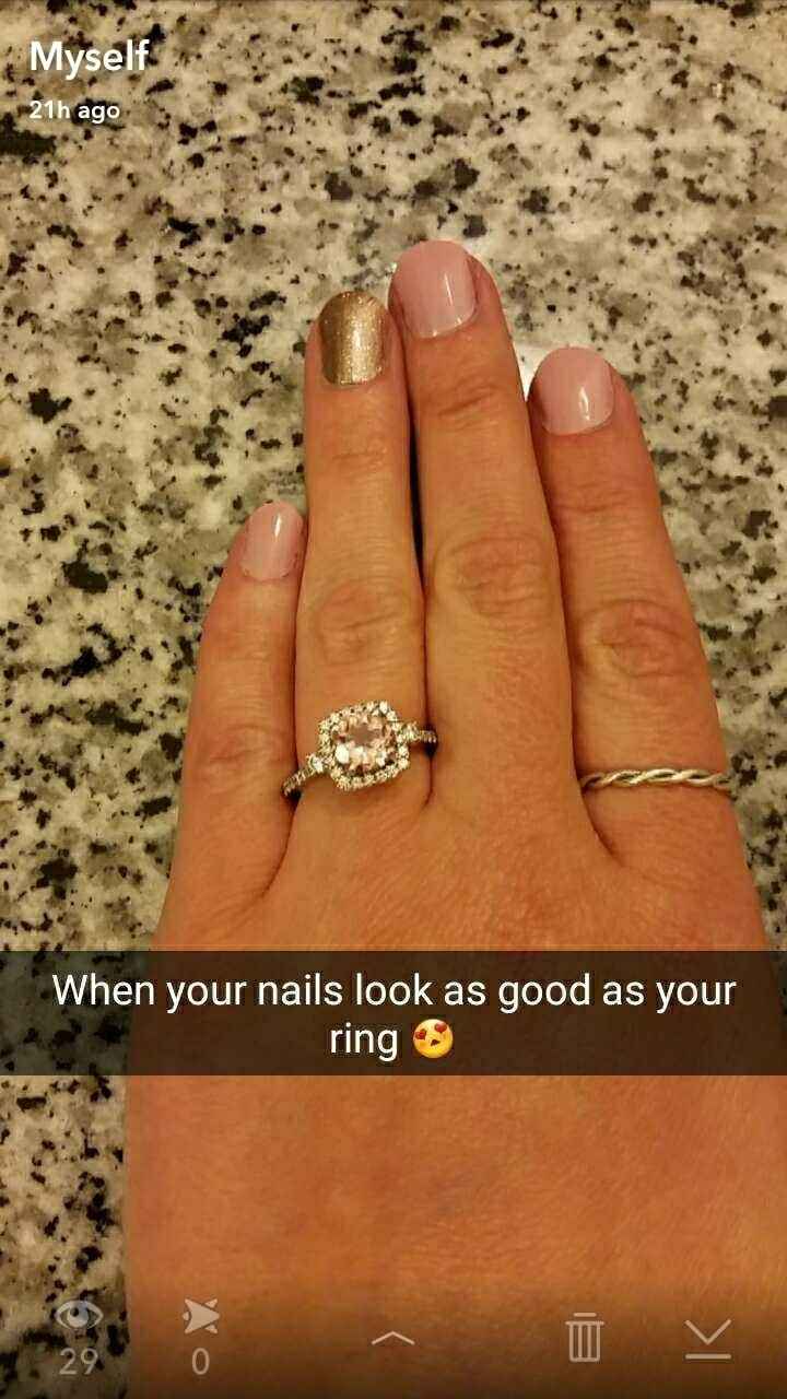 Let's see your engagement rings