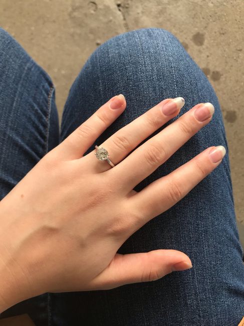 Natural nails ring pictures 10