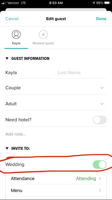 rsvp Troubles for Guests 1