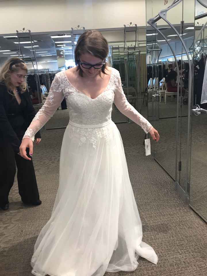 Need help finding A-line dress with sleeves - 1
