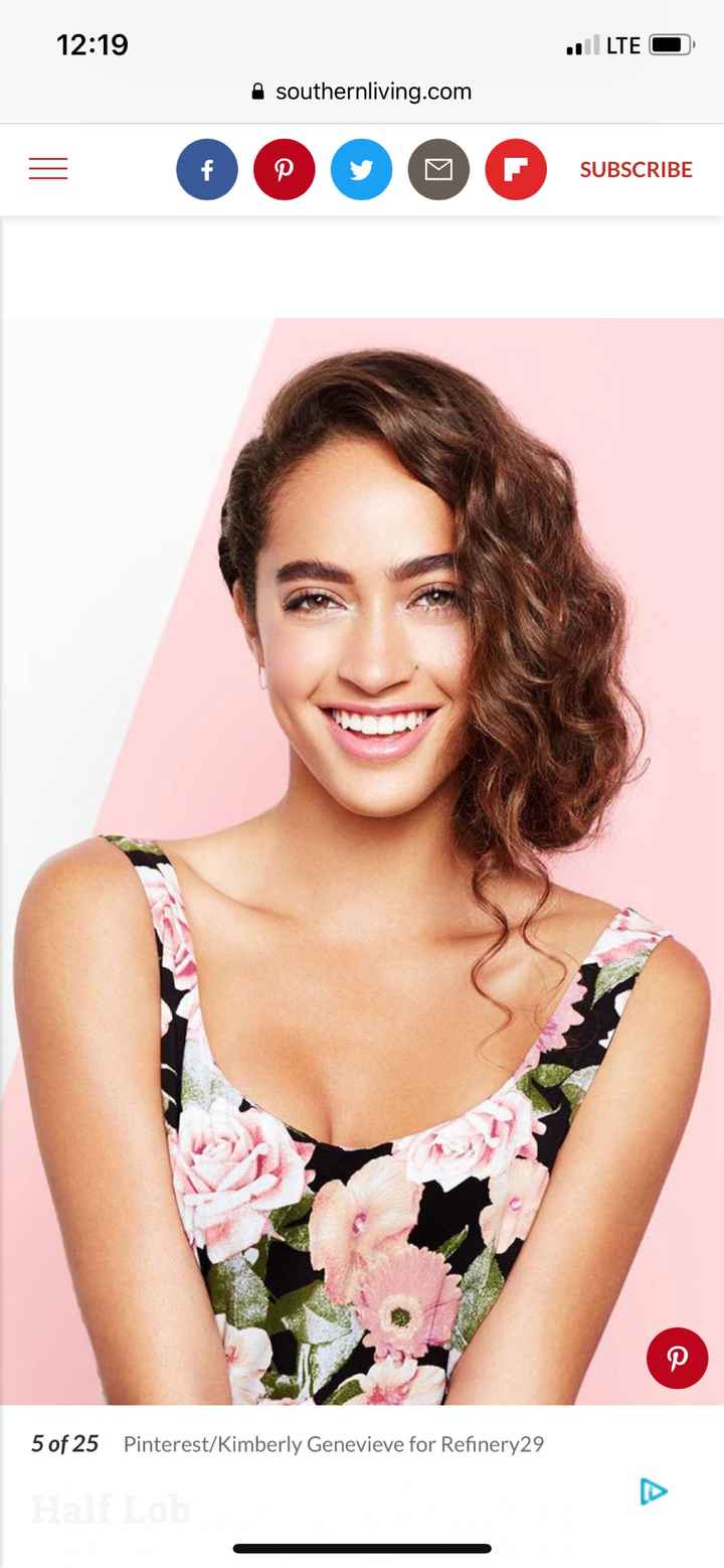 Curly haired brides heeeeeeelp - 1