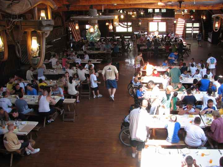 Help! How to make really large reception space look smaller