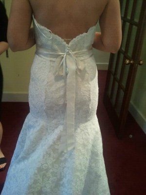 What makes a girl smile again? Dress and Rings:)