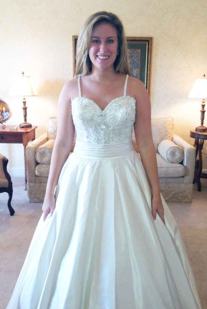 So Ladies Let's see your Wedding Gowns!