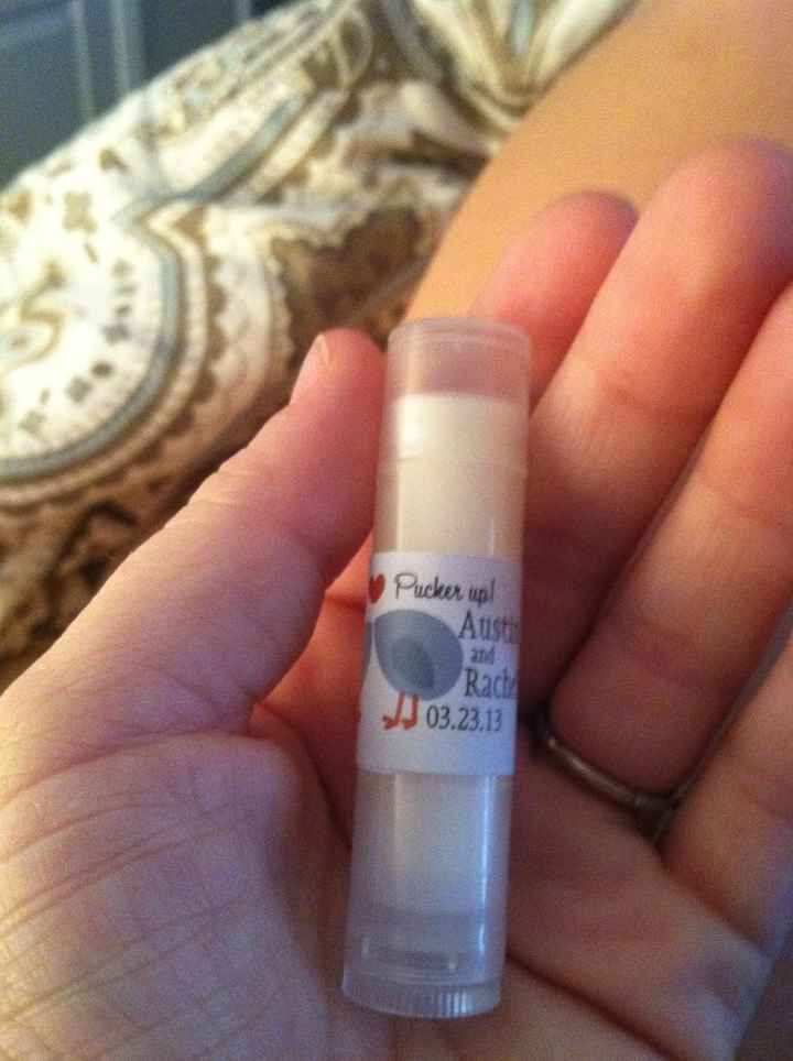 Wedding favors. What are you giving?