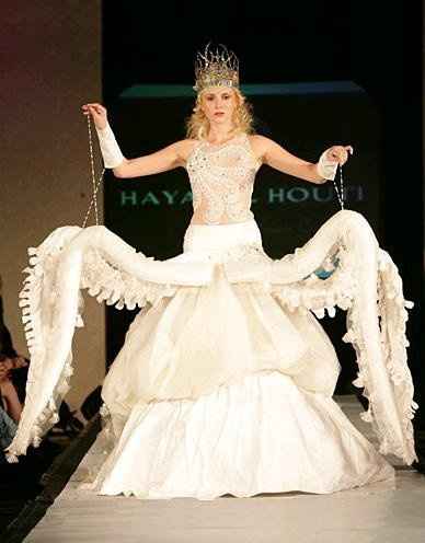 New fun topic:  Ugliest wedding gown you've ever seen...
