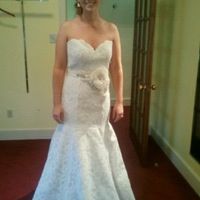 What makes a girl smile again? Dress and Rings:)