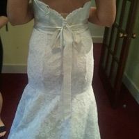 What makes a girl smile again? Dress and Rings:)