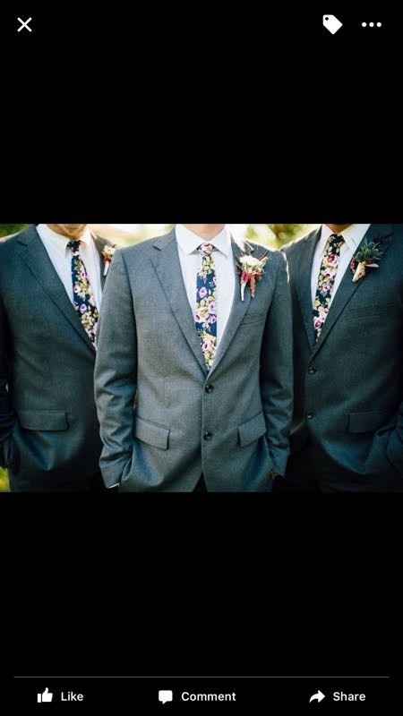 Floral ties??