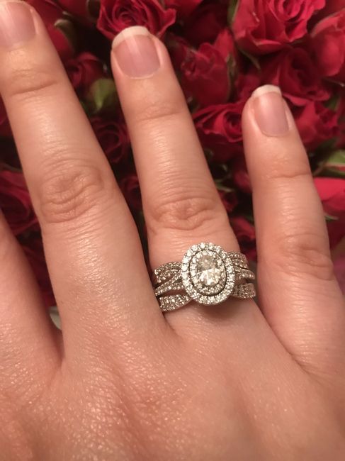 Engagement Ring no longer fits (due to enhancer)