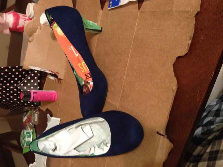 DIY shoes are complete!! With before and after photos!!!