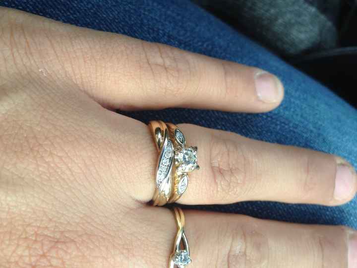 Got my wedding band yesterday !!! :) - lets see yours!!