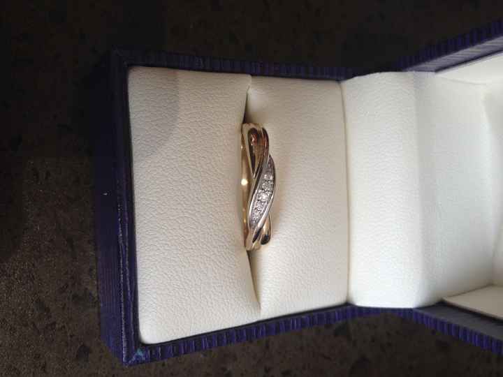 Got my wedding band yesterday !!! :) - lets see yours!!