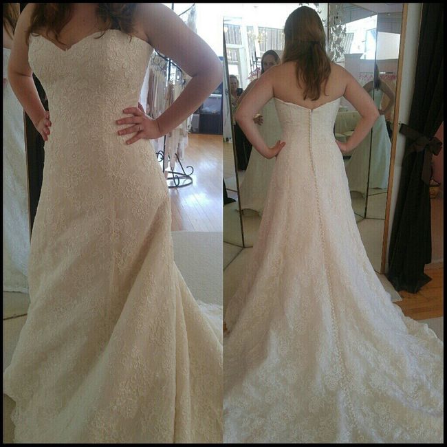 Let's see your lace wedding dresses!