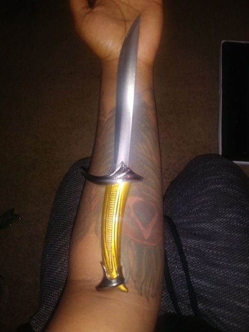 Hobbit Wedding Cake Knife 2