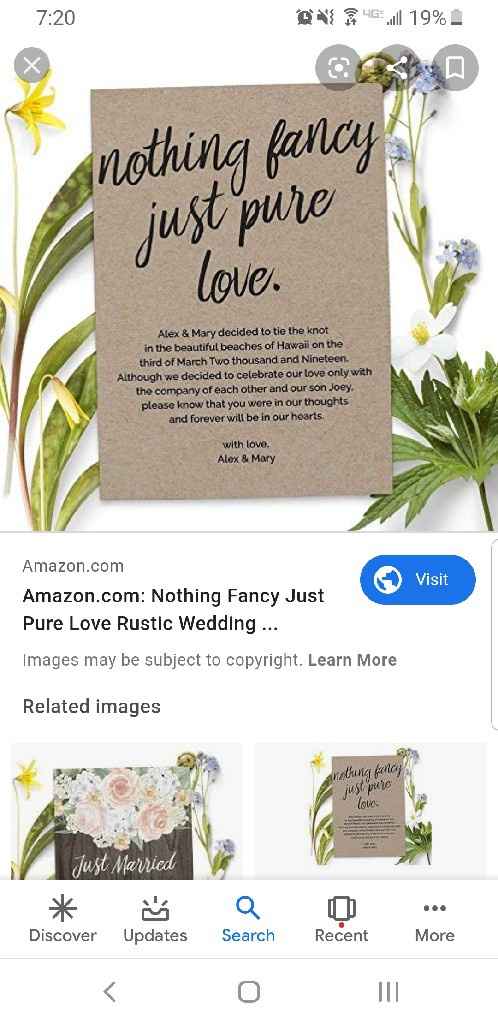 Eloping & Announcement - 1