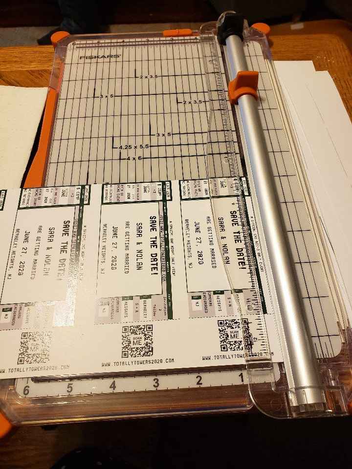 Save the dates printed - 1