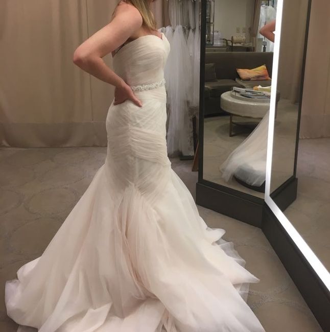 Blush wedding dress!?