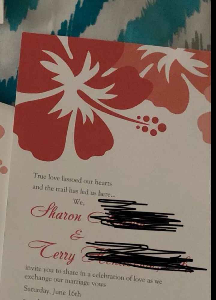 Yay invites arrived! - 1