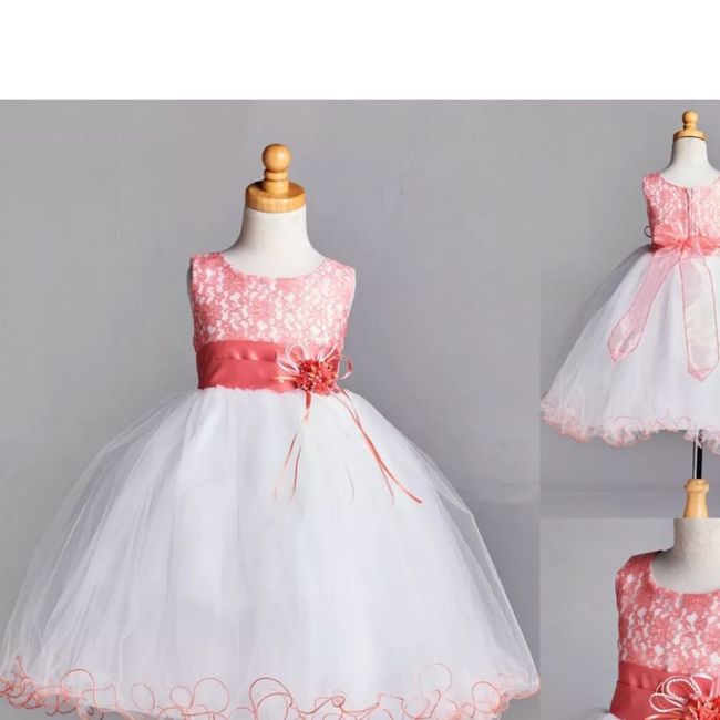 Flower girl dress - 1