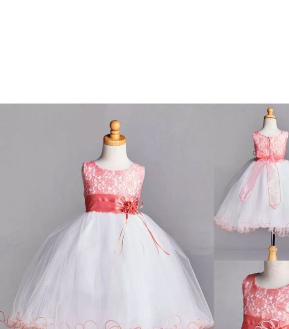 Flower girl dress - 1