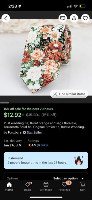 Insight for Wedding Party Mix-matched Colors 5
