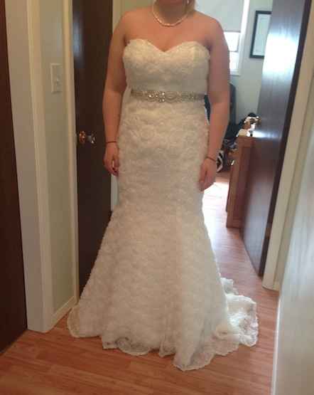 Dress fitting went amazing!!! Pictures :)