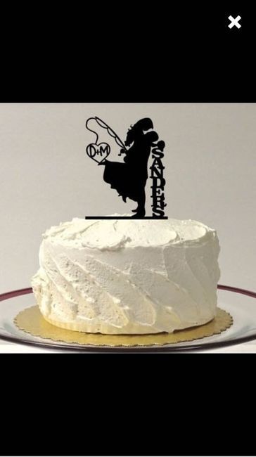 Cake topper